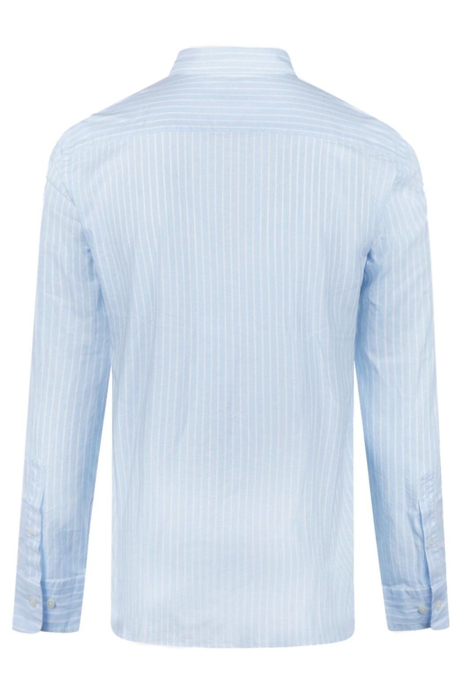 McGregor blauwe heren overhemd | Achteraanzicht