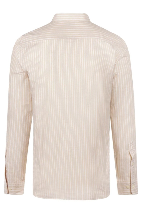McGregor beige heren overhemd | Achteraanzicht