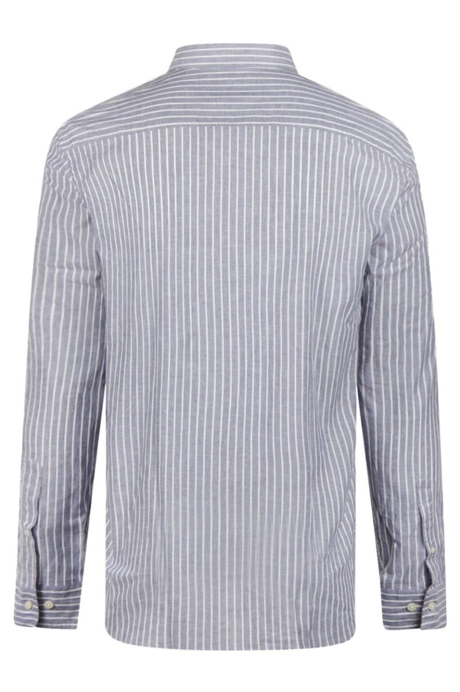 McGregor blauwe heren overhemd | Achteraanzicht