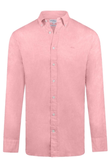McGregor Overhemd COTTON LINNEN SHIRT MM261 6001 02 PINK