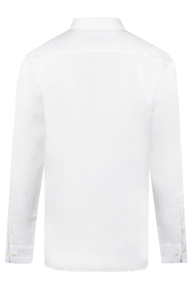 McGregor witte heren overhemd | Achteraanzicht