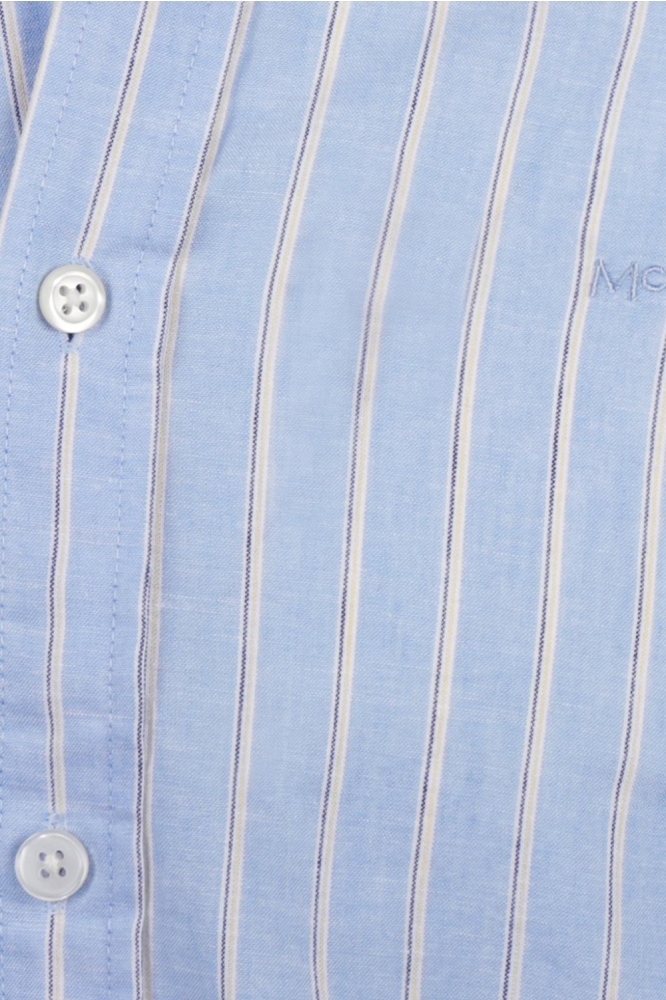 McGregor blauwe heren overhemd | Close up