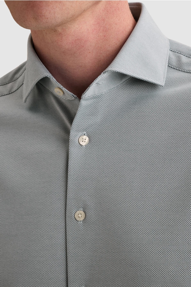 Vanguard blauwe heren overhemd | Close up