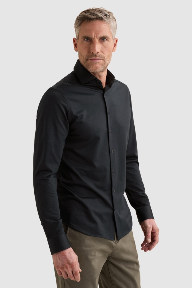 Vanguard blauwe heren overhemd | Model vooraanzicht