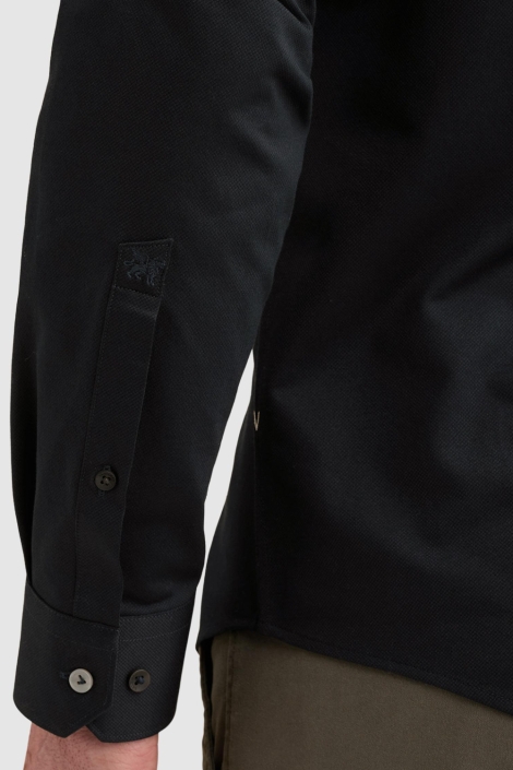 Vanguard blauwe heren overhemd | Close up
