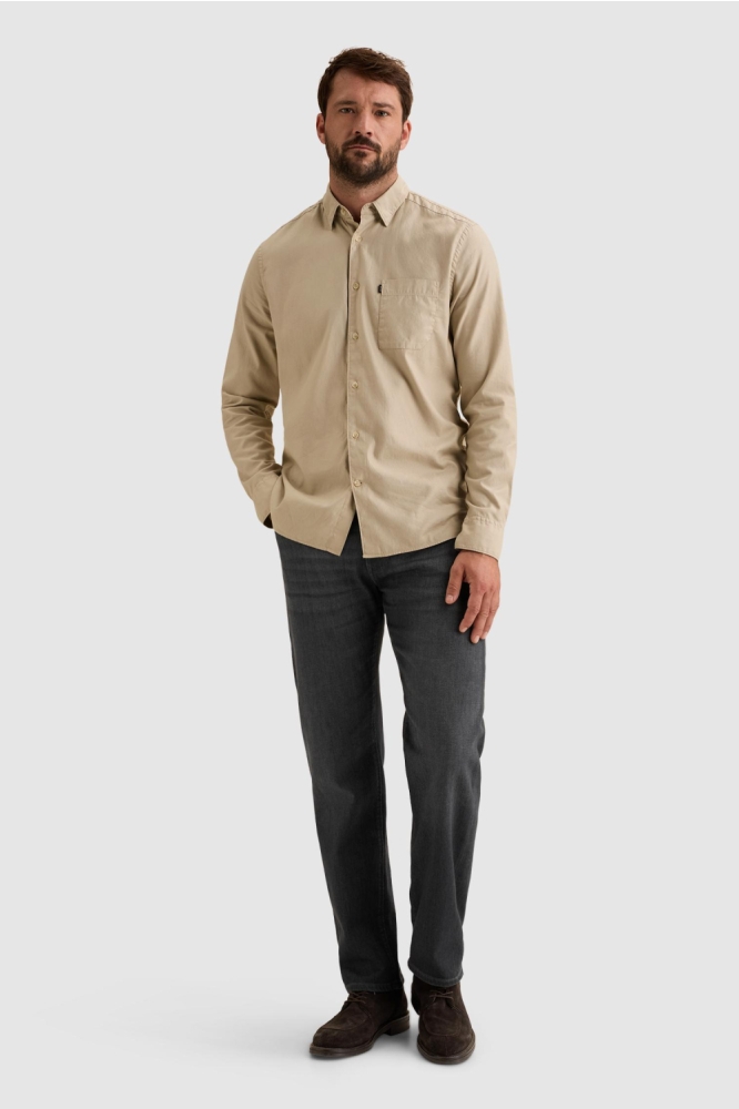 Vanguard beige heren overhemd | Model