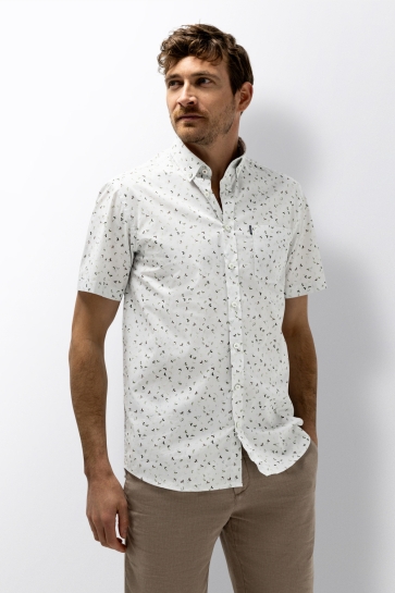 State of Art Overhemd POPLIN OVERHEMD MET BOTANISCHE PRINT 26416329 3111