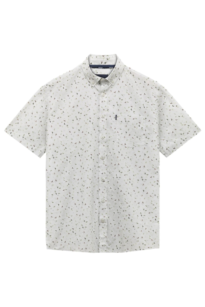 State of Art groene heren overhemd | Vooraanzicht