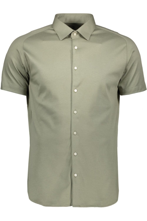 Desoto groene heren overhemd | Vooraanzicht