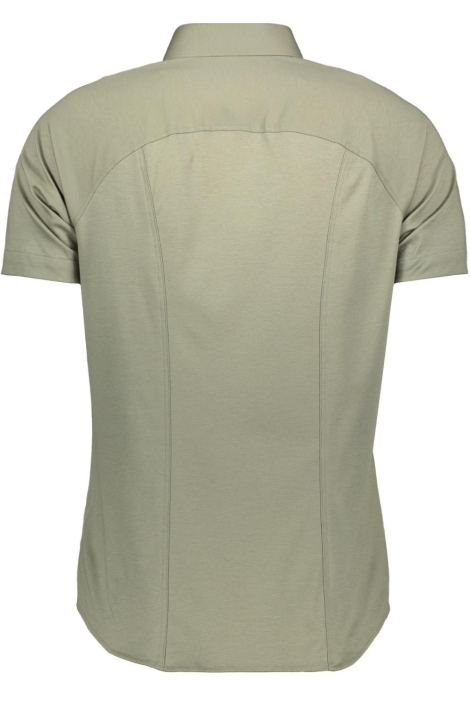 Desoto groene heren overhemd | Achteraanzicht