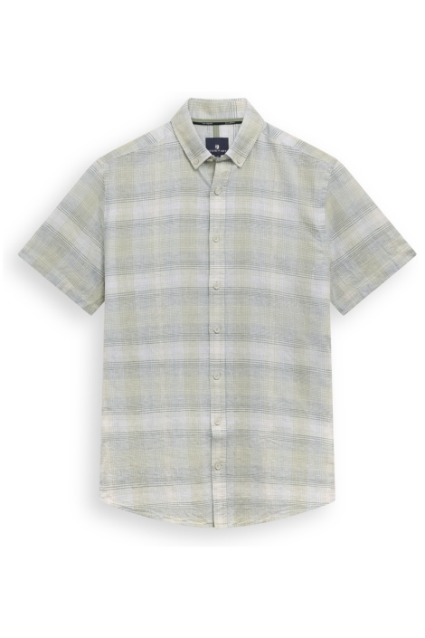 State of Art groene heren overhemd | Vooraanzicht