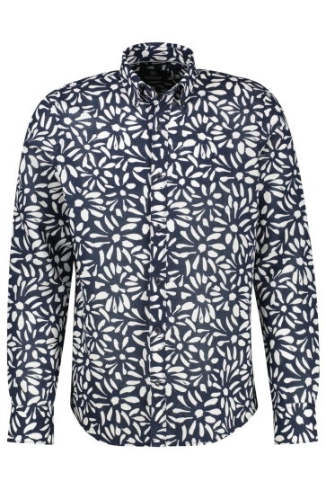 Lerros Overhemd OVERHEMD MET LANGE MOUWEN EN BLOEMENPRINT 2641124 485