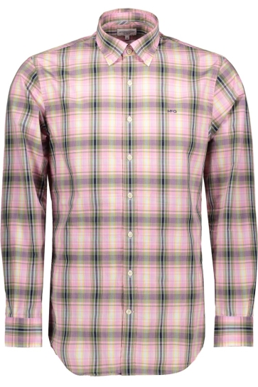 McGregor Overhemd SUMMER CHECK SHIRT MM261 6001 06 8000 PINK