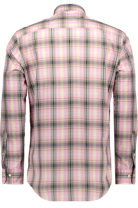 McGregor roze heren overhemd | Achteraanzicht