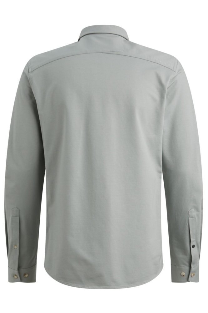 Cast Iron groene heren overhemd | Achteraanzicht