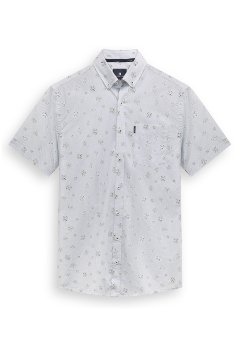 State of Art blauwe heren overhemd | Vooraanzicht