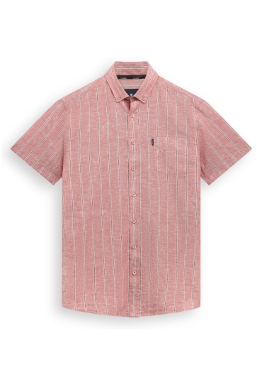 State of Art Overhemd GESTREEPT LINNEN KATOEN OVERHEMD 262 16161 4298