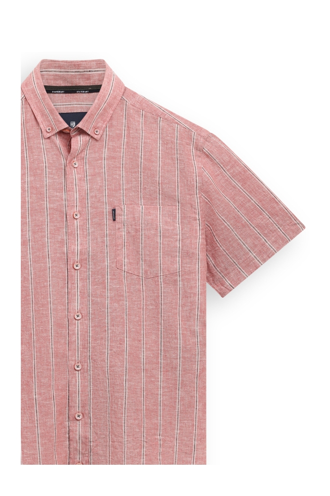 State of Art rode heren overhemd | Close up