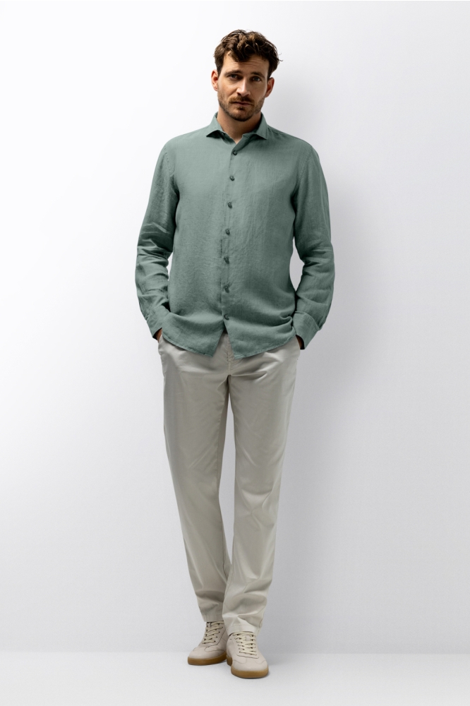 State of Art groene heren overhemd | Model