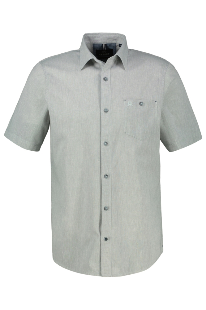 Lerros groene heren overhemd | 