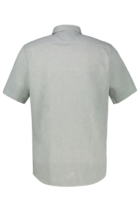 Lerros groene heren overhemd | Achteraanzicht