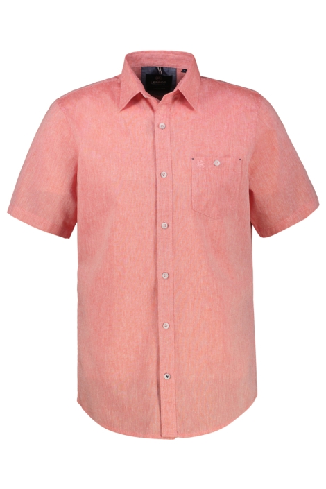 Lerros oranje heren overhemd |