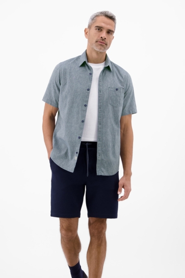 Lerros Overhemd EFFEN SHIRT MET KORTE MOUWEN 2642025 473