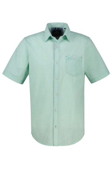 Lerros hemd 1/2 arm Groen