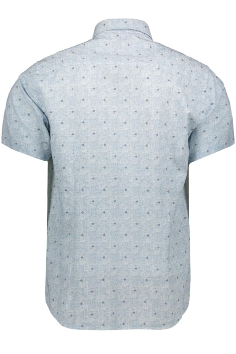 State of Art blauwe heren overhemd | Achteraanzicht