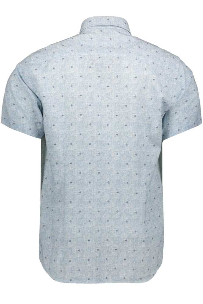 State of Art blauwe heren overhemd | Achteraanzicht