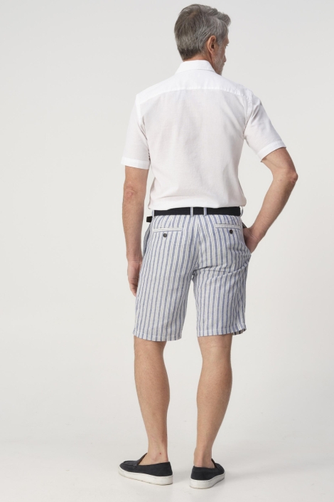 Campbell witte heren overhemd | Model