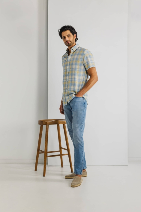 State of Art witte heren overhemd | Model