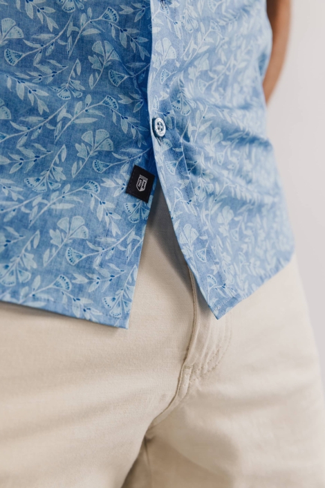 State of Art blauwe heren overhemd | Unique Selling Point