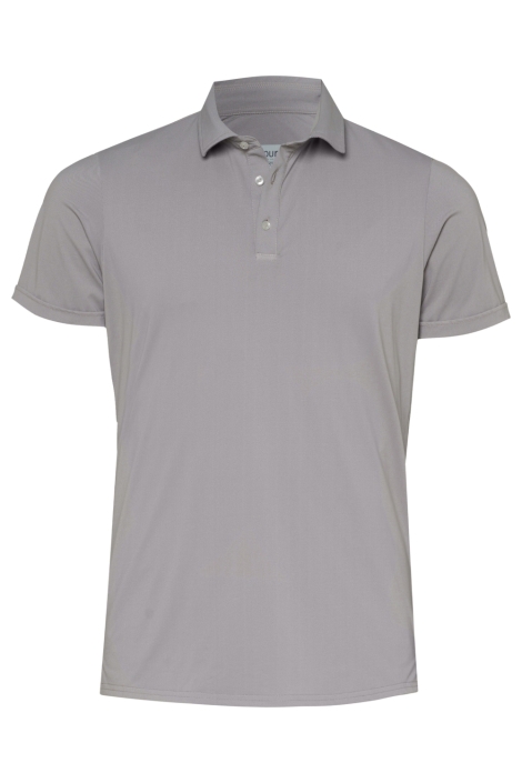 Pure H. Tico beige heren polo | Vooraanzicht