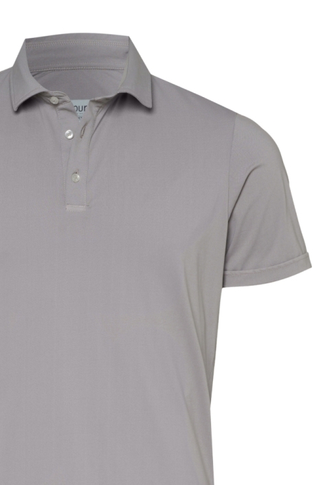 Pure H. Tico beige heren polo | Close up