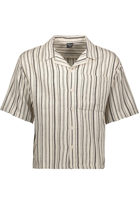 Ballin beige heren overhemd | Vooraanzicht