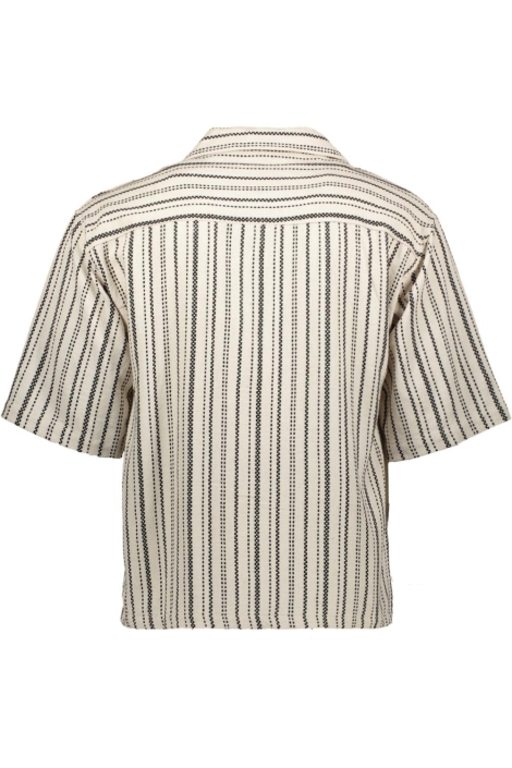 Ballin beige heren overhemd | Achteraanzicht