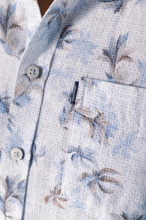 State of Art blauwe heren overhemd | Kleurstaal