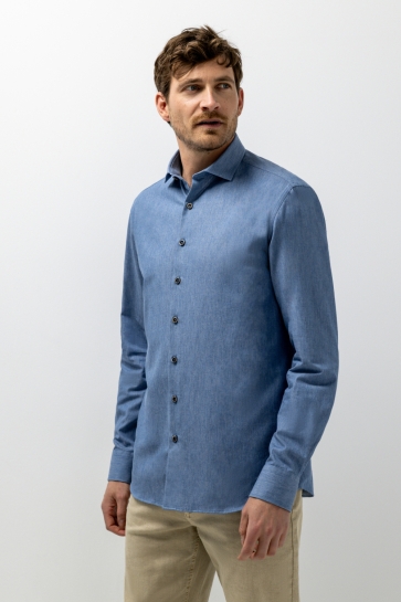 State of Art Overhemd OVERHEMD MET DENIMLOOK 21126012 5600