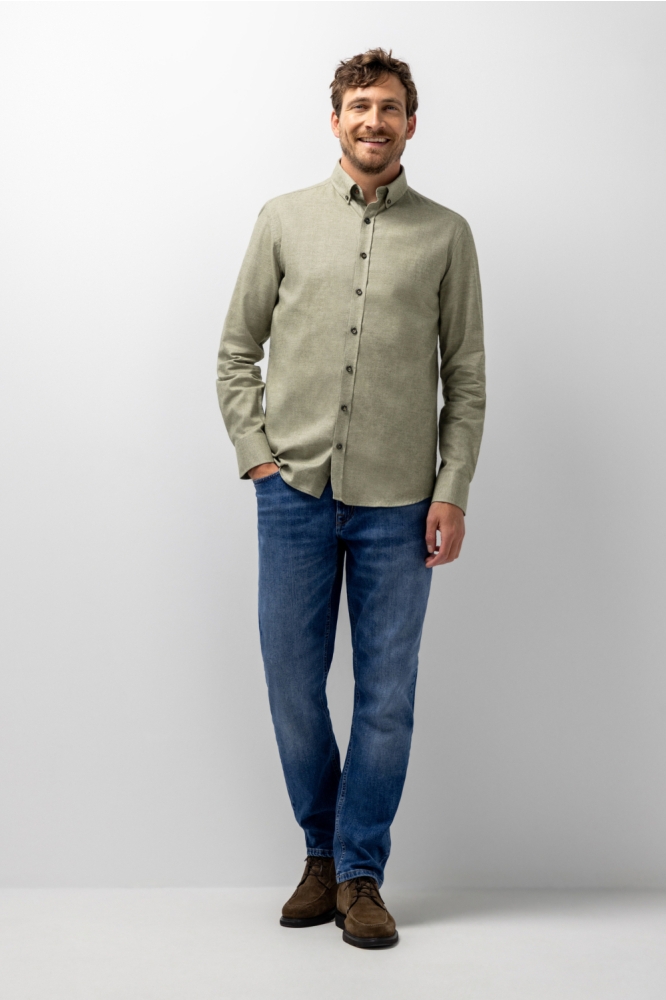 State of Art groene heren overhemd | Model