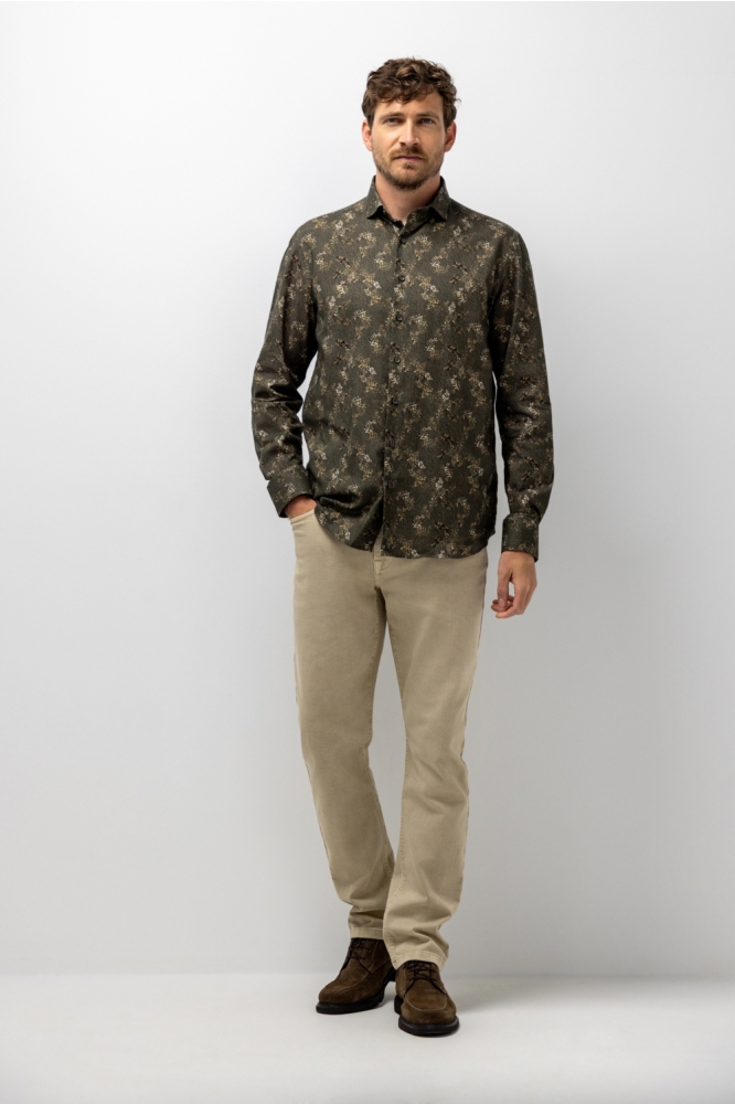 State of Art bruine heren overhemd | Model