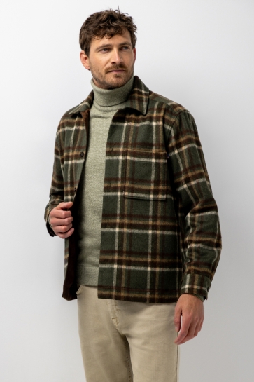 State of Art Overhemd OVERSHIRT MET GEBLOKT PATROON 22526285 