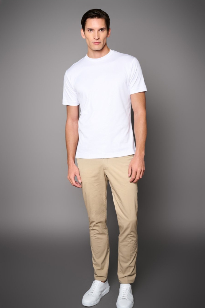 Desoto witte heren t-shirt | Model