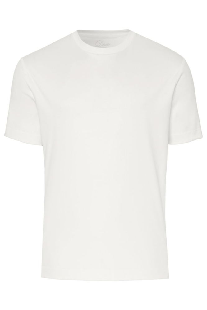 Desoto witte heren t-shirt | Vooraanzicht