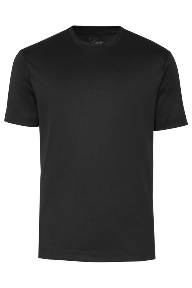 Desoto zwarte heren t-shirt | Vooraanzicht