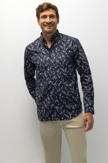 State of Art Overhemd POPLIN OVERHEMD MET ALLOVER PRINT 21426912 5956
