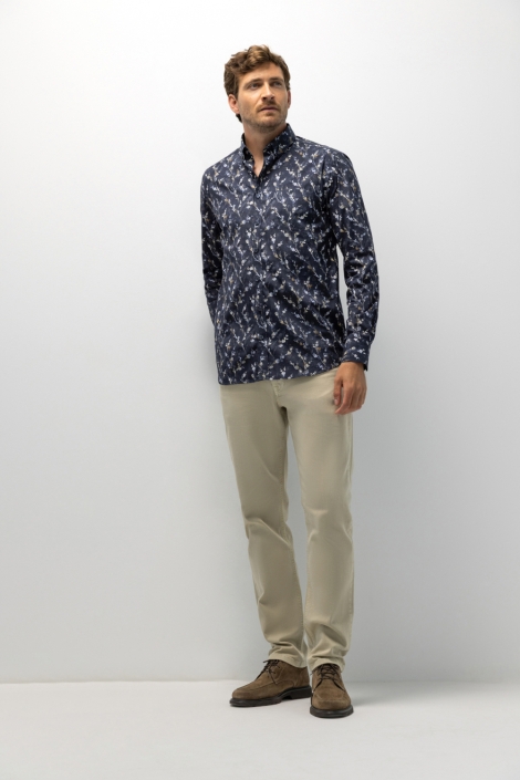 State of Art blauwe heren overhemd | Model
