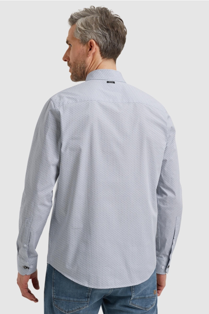 Vanguard witte heren overhemd | Model achteraanzicht