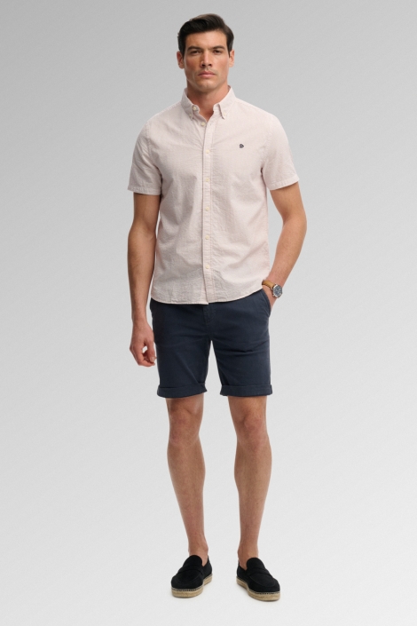 Superdry roze heren overhemd | Model