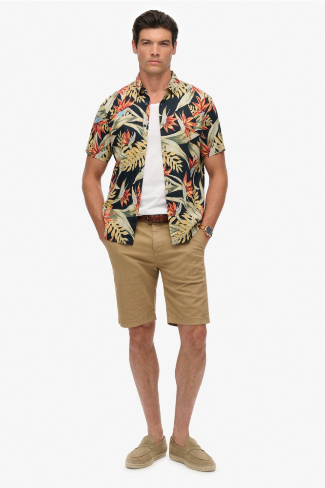 Superdry blauwe heren overhemd | Model